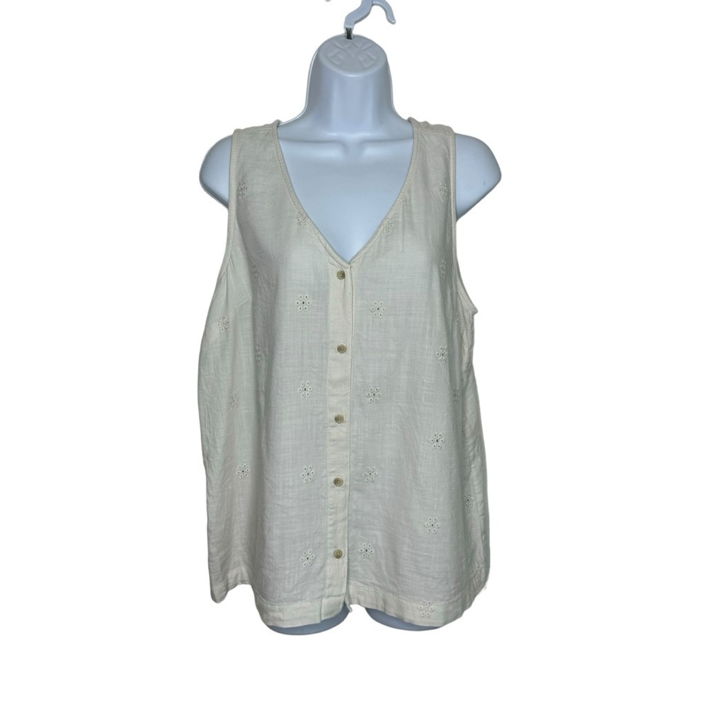 Sonoma Misses SZ. L Cream Blouse